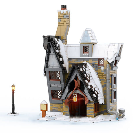MOC - 114446 Winter Three Broomsticks Inn Building - LesDiy -