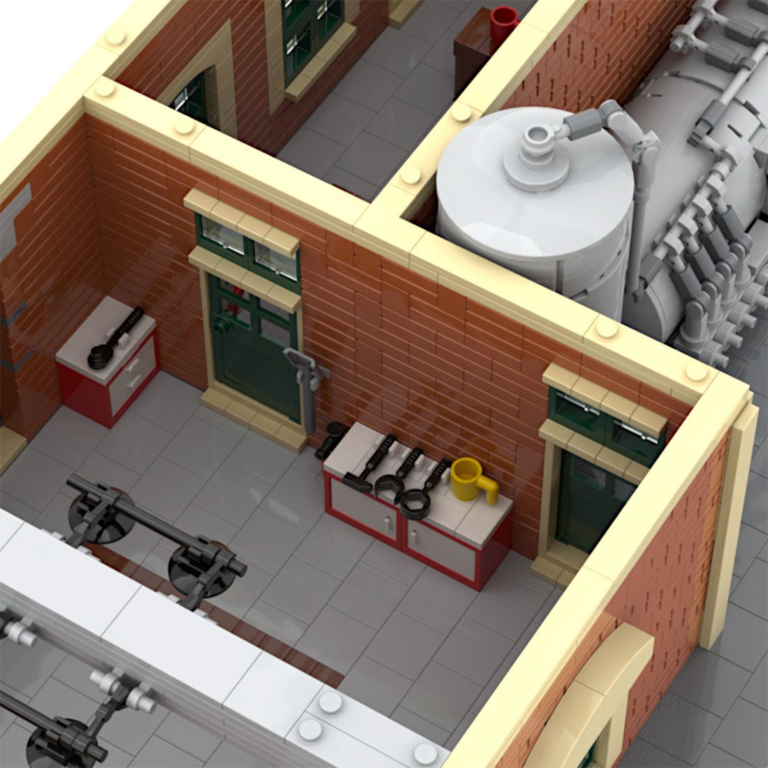 MOC - 115144 Old Warehouse - LesDiy -