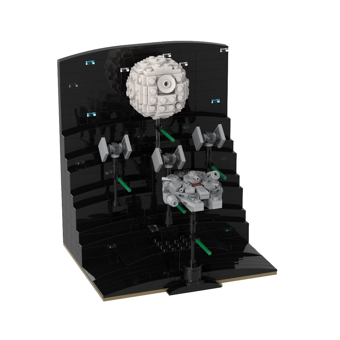 MOC - 115191 Episode IV: NEW HOPE Sci - fi Scene - LesDiy -