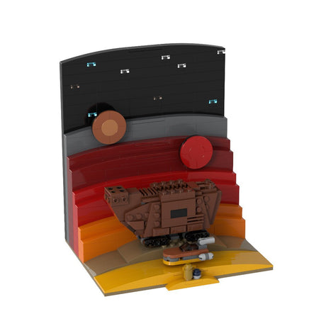 MOC - 115191 Episode IV: NEW HOPE Sci - fi Scene - LesDiy -