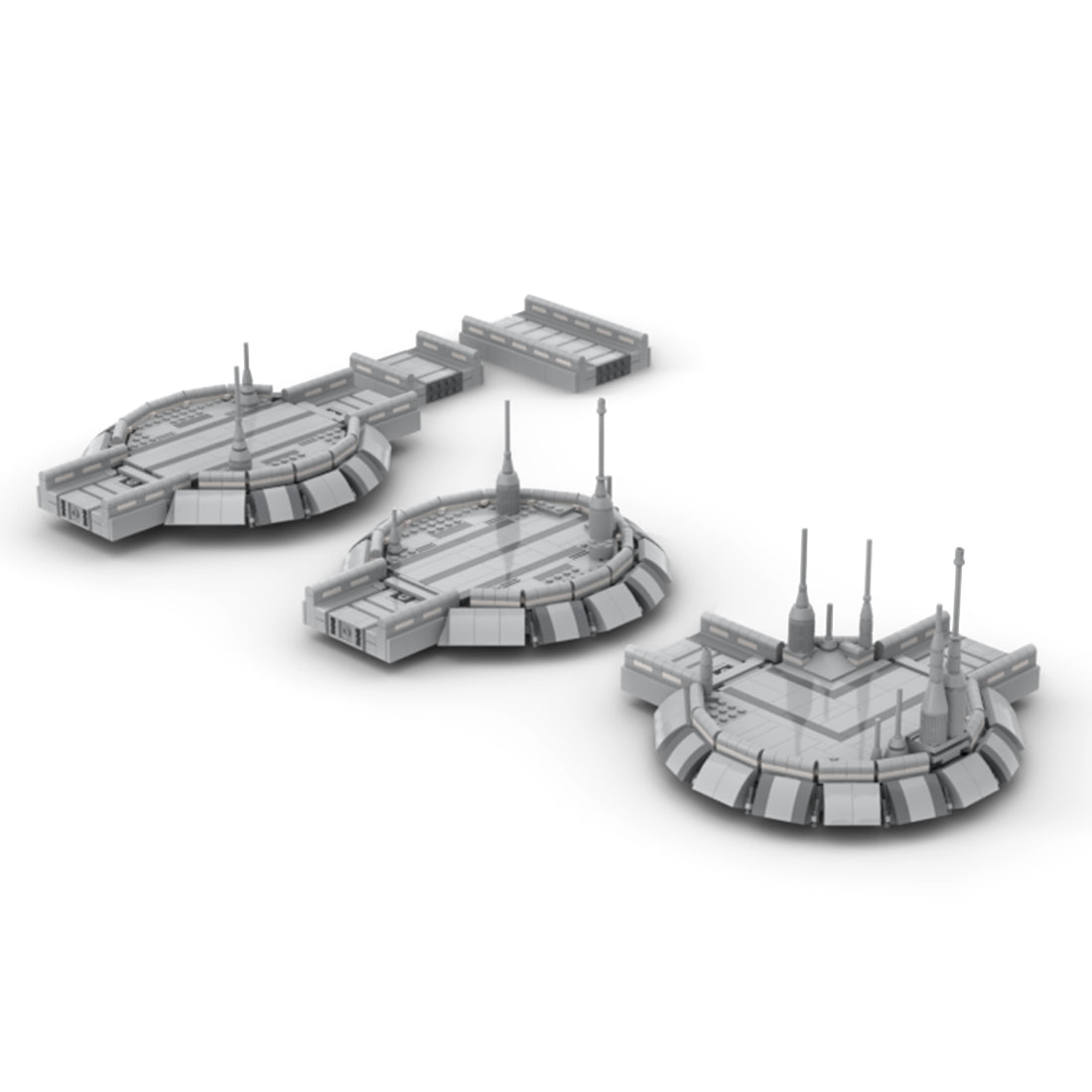 MOC - 115439 Military Modular Small Landing Platform - LesDiy -