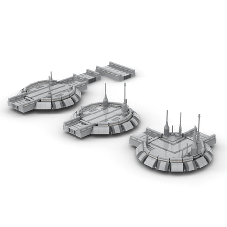 MOC - 115439 Military Modular Small Landing Platform - LesDiy -