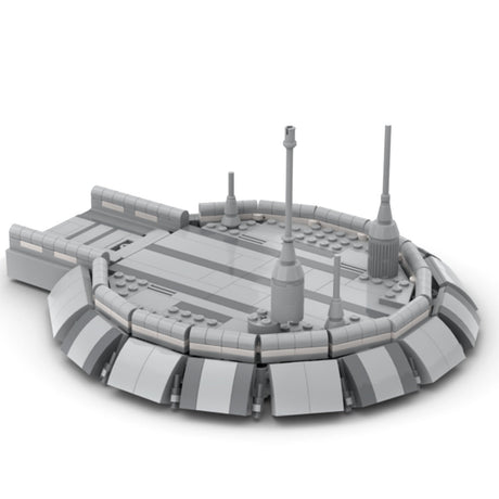 MOC - 115439 Military Modular Small Landing Platform - LesDiy -