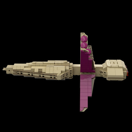 MOC - 115594 Talarian Warship Sci - Fi Battleship Model - LesDiy -