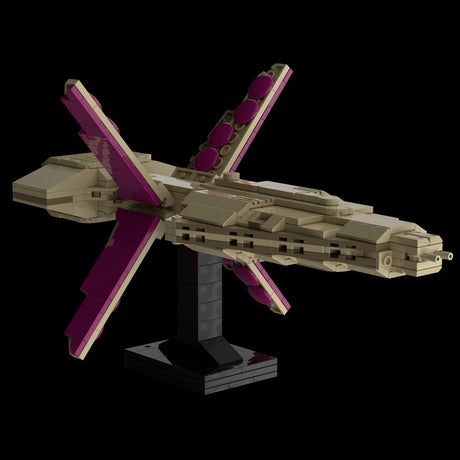 MOC - 115594 Talarian Warship Sci - Fi Battleship Model - LesDiy -