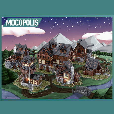MOC - 115645 Medieval Village - LesDiy -