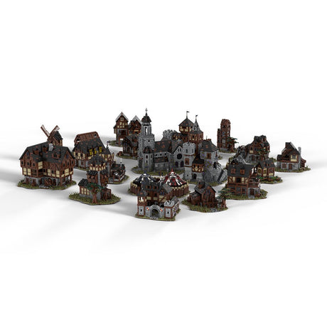 MOC - 115645 Medieval Village - LesDiy -