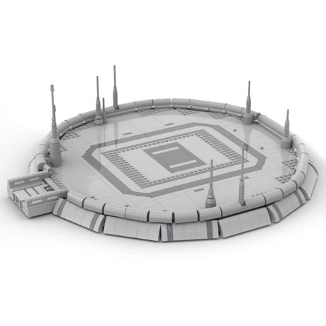 MOC - 116074 Military Modular Landing Platform - LesDiy -