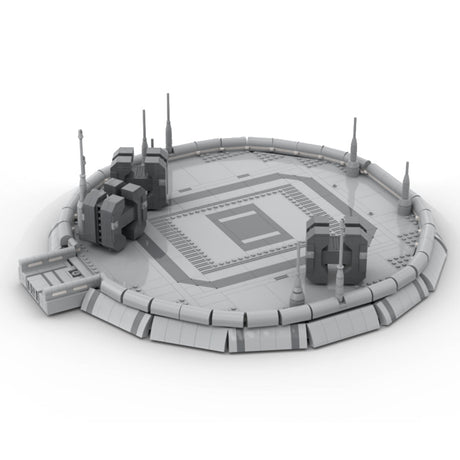 MOC - 116074 Military Modular Landing Platform - LesDiy -