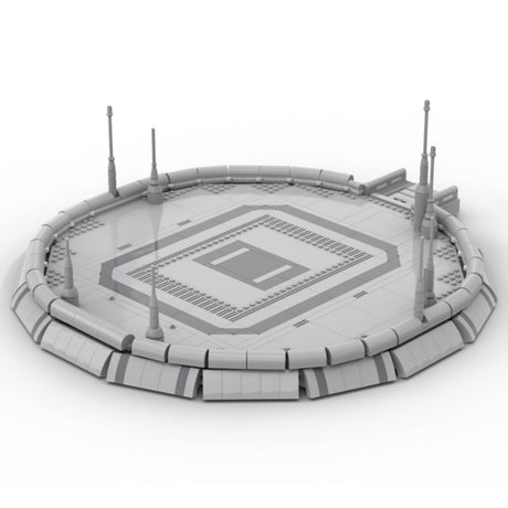 MOC - 116074 Military Modular Landing Platform - LesDiy -