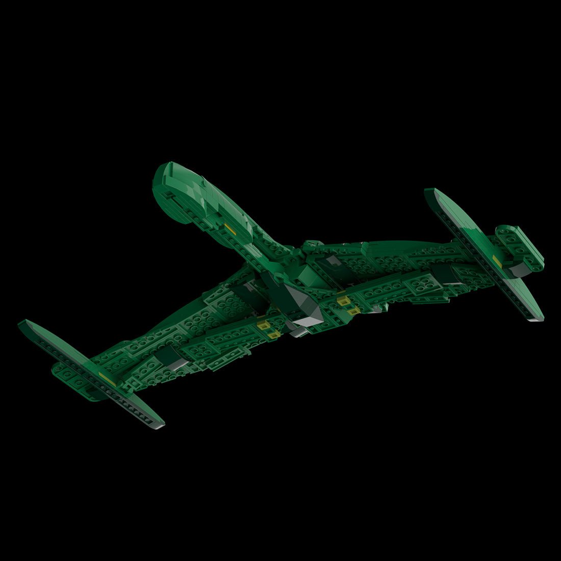 MOC - 116358 Valdore - type Spaceship Model Building Blocks - LesDiy -