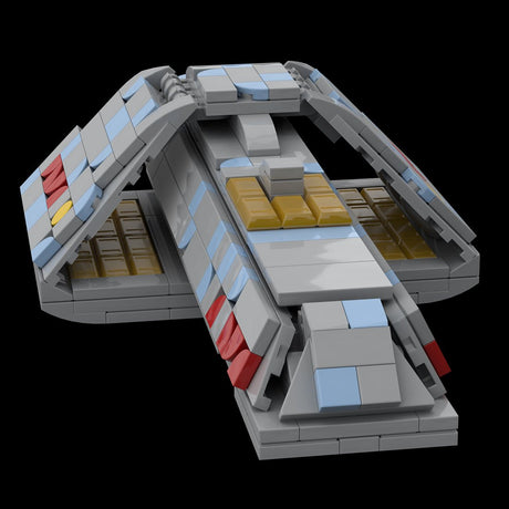 MOC - 116677 T'Pau Starship Model Building Blocks - LesDiy -