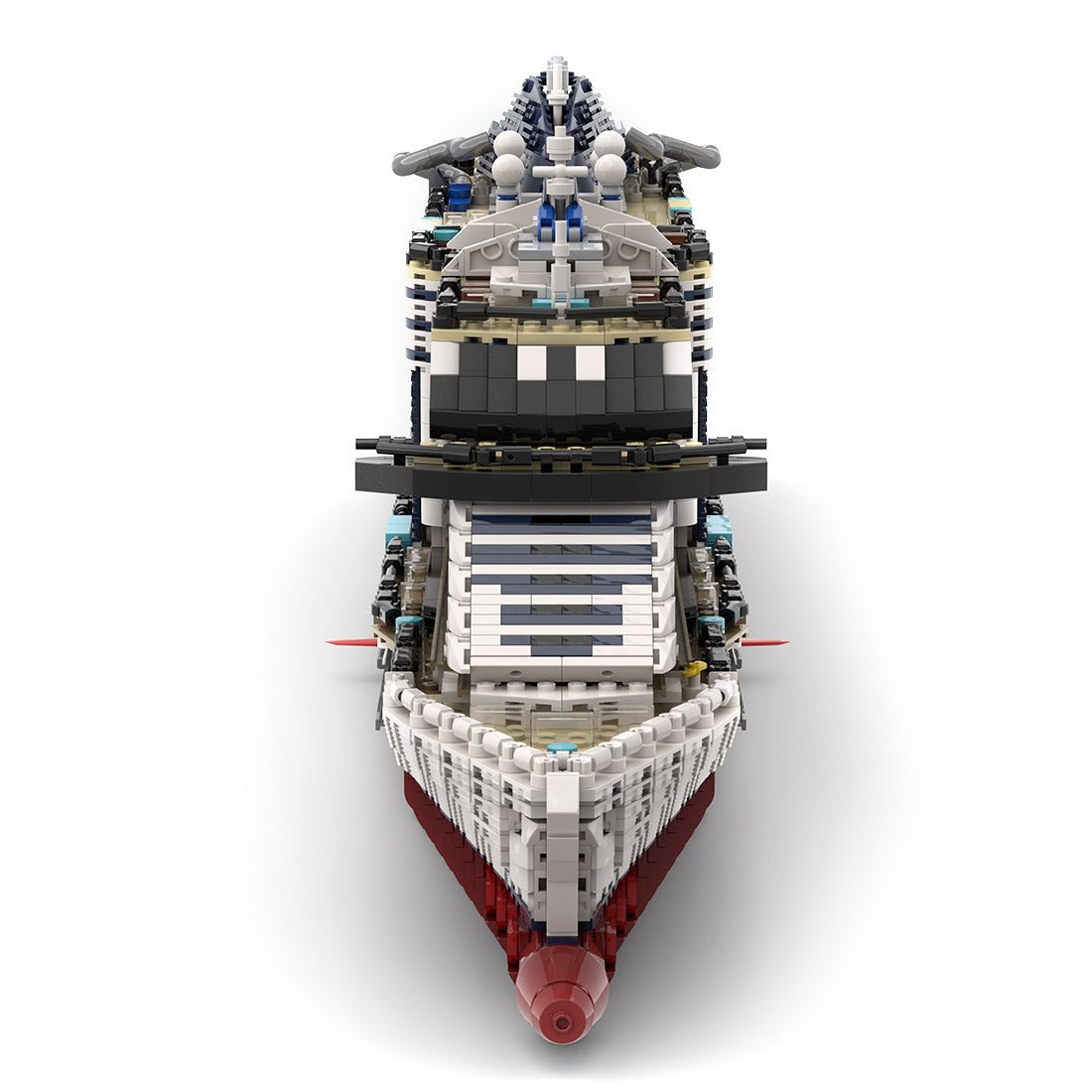 MOC - 116714 MSC Seashore Cruise Ship Building Blocks - LesDiy -