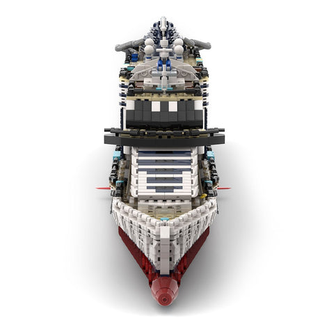 MOC - 116714 MSC Seashore Cruise Ship Building Blocks - LesDiy -