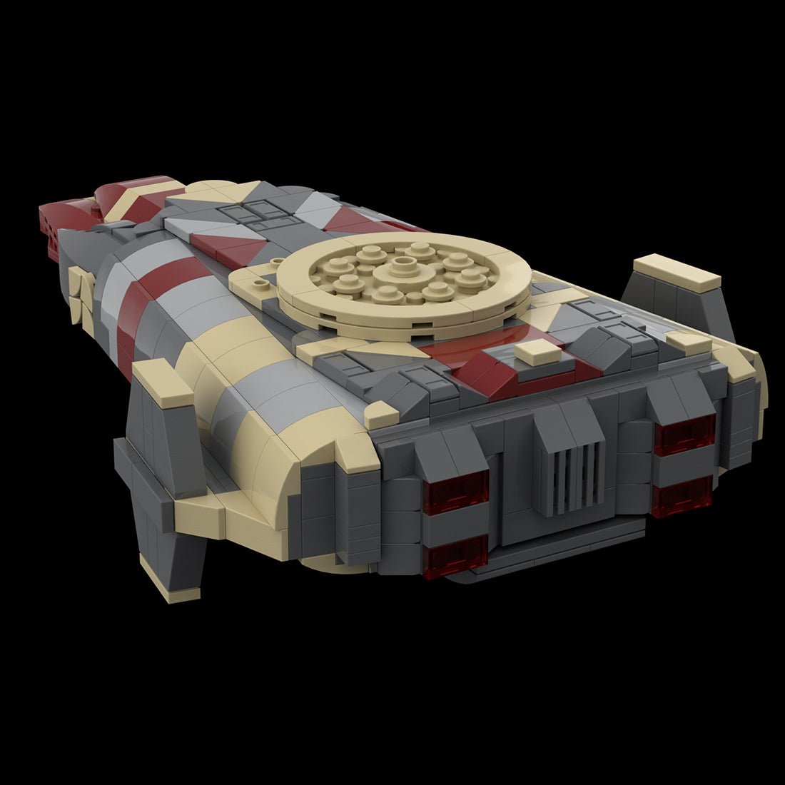 MOC - 116753 Trill Science Vessel Model Building Blocks - LesDiy -