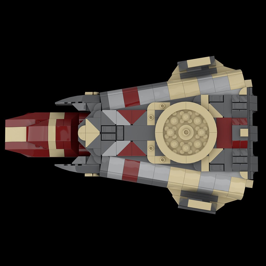 MOC - 116753 Trill Science Vessel Model Building Blocks - LesDiy -