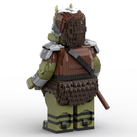 MOC - 116944 Gamorrean Guard Mega Figure(with Helmet) - LesDiy -