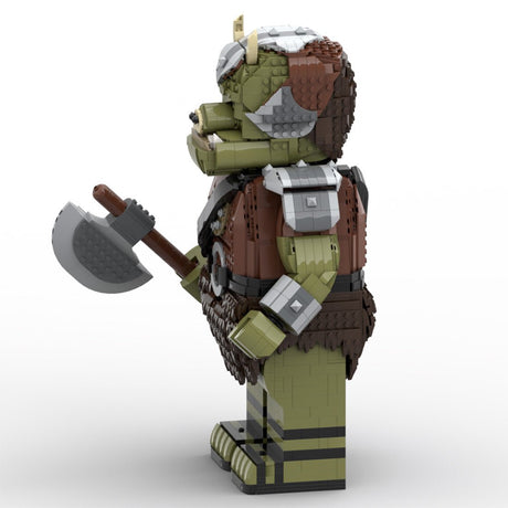 MOC - 116944 Gamorrean Guard Mega Figure(with Helmet) - LesDiy -