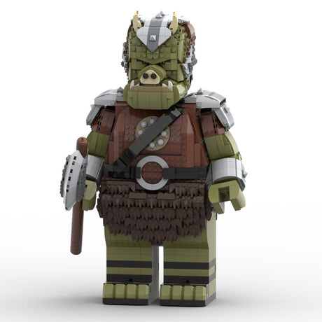 MOC - 116944 Gamorrean Guard Mega Figure(with Helmet) - LesDiy -