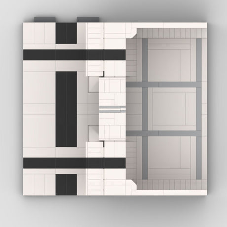 MOC - 117076 Military Modular Rest Room Building Blocks - LesDiy -