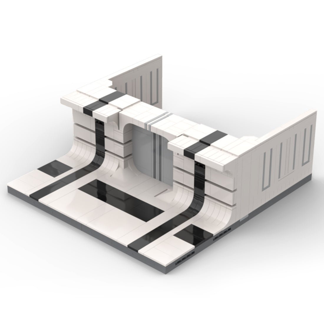 MOC - 117076 Military Modular Rest Room Building Blocks - LesDiy -