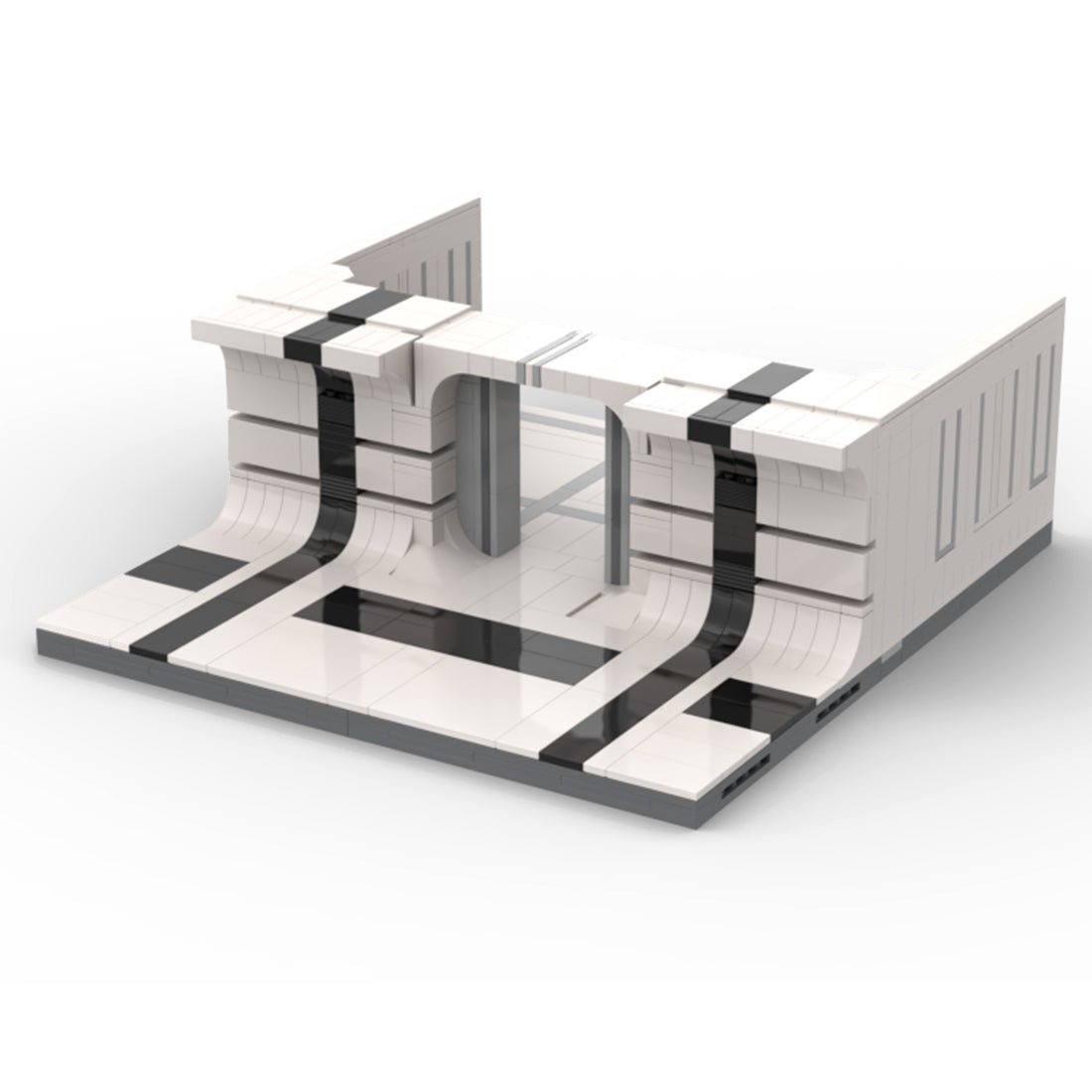 MOC - 117076 Military Modular Rest Room Building Blocks - LesDiy -