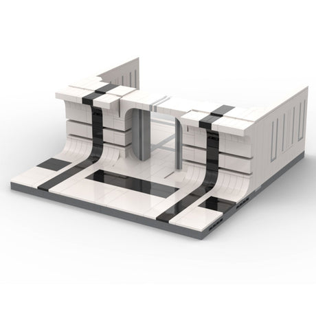 MOC - 117076 Military Modular Rest Room Building Blocks - LesDiy -
