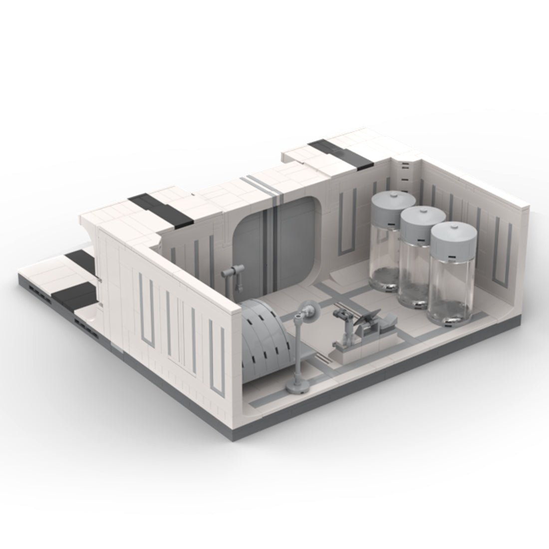 MOC - 117078 Military Modular Medical Room Building Blocks - LesDiy -