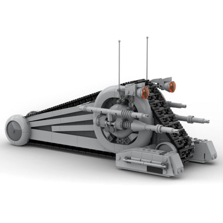 MOC - 117082 Sci - fi Military Snail Tank Model - LesDiy -