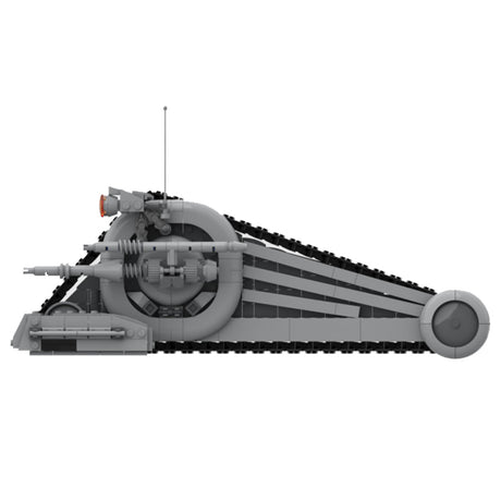MOC - 117082 Sci - fi Military Snail Tank Model - LesDiy -