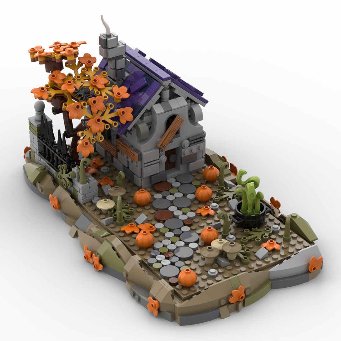 MOC - 118096 Medieval Witch House - LesDiy -