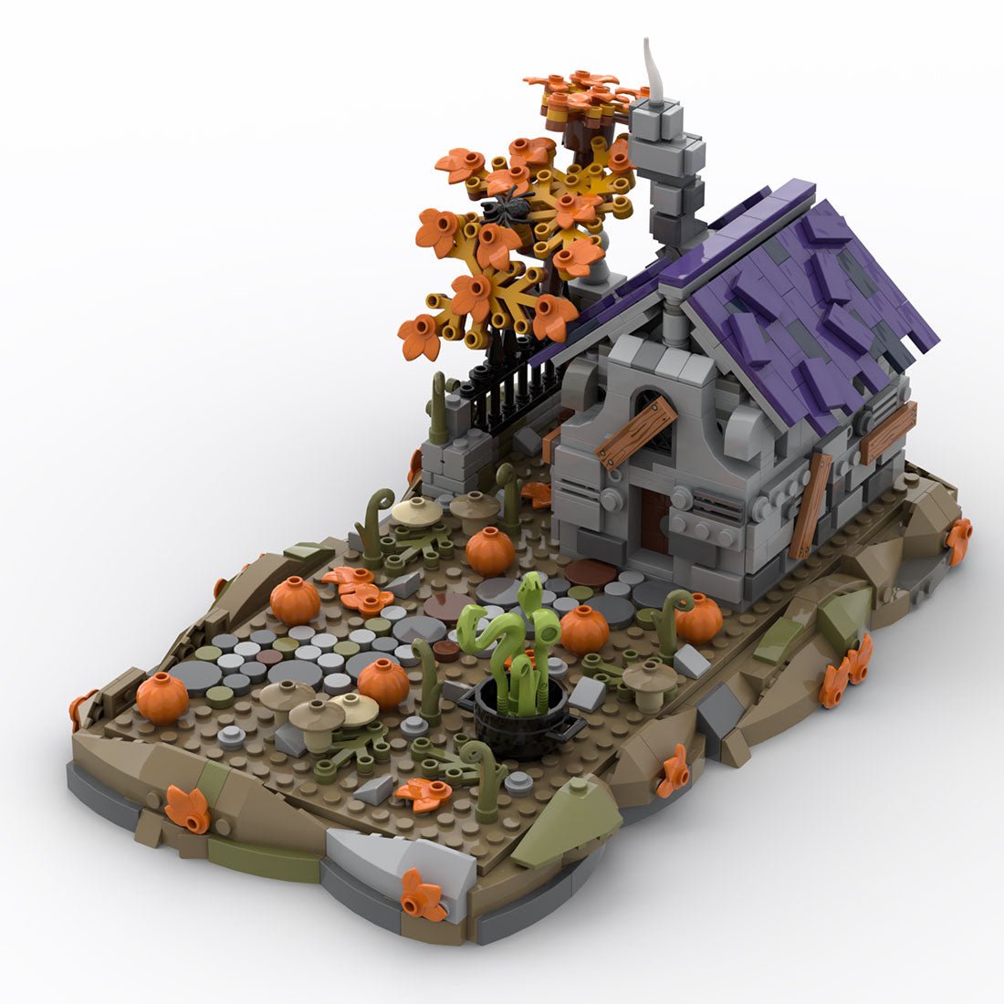 MOC - 118096 Medieval Witch House - LesDiy -