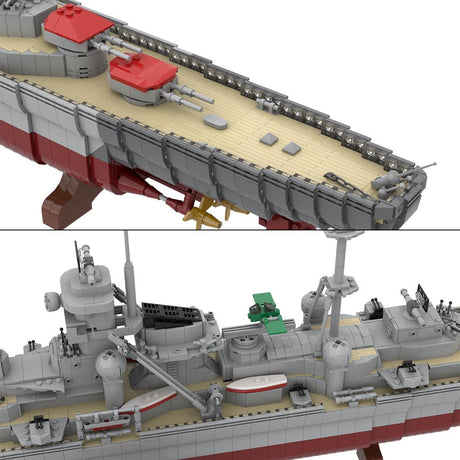 MOC - 119082 Prinz Eugen RC Cruiser - LesDiy -