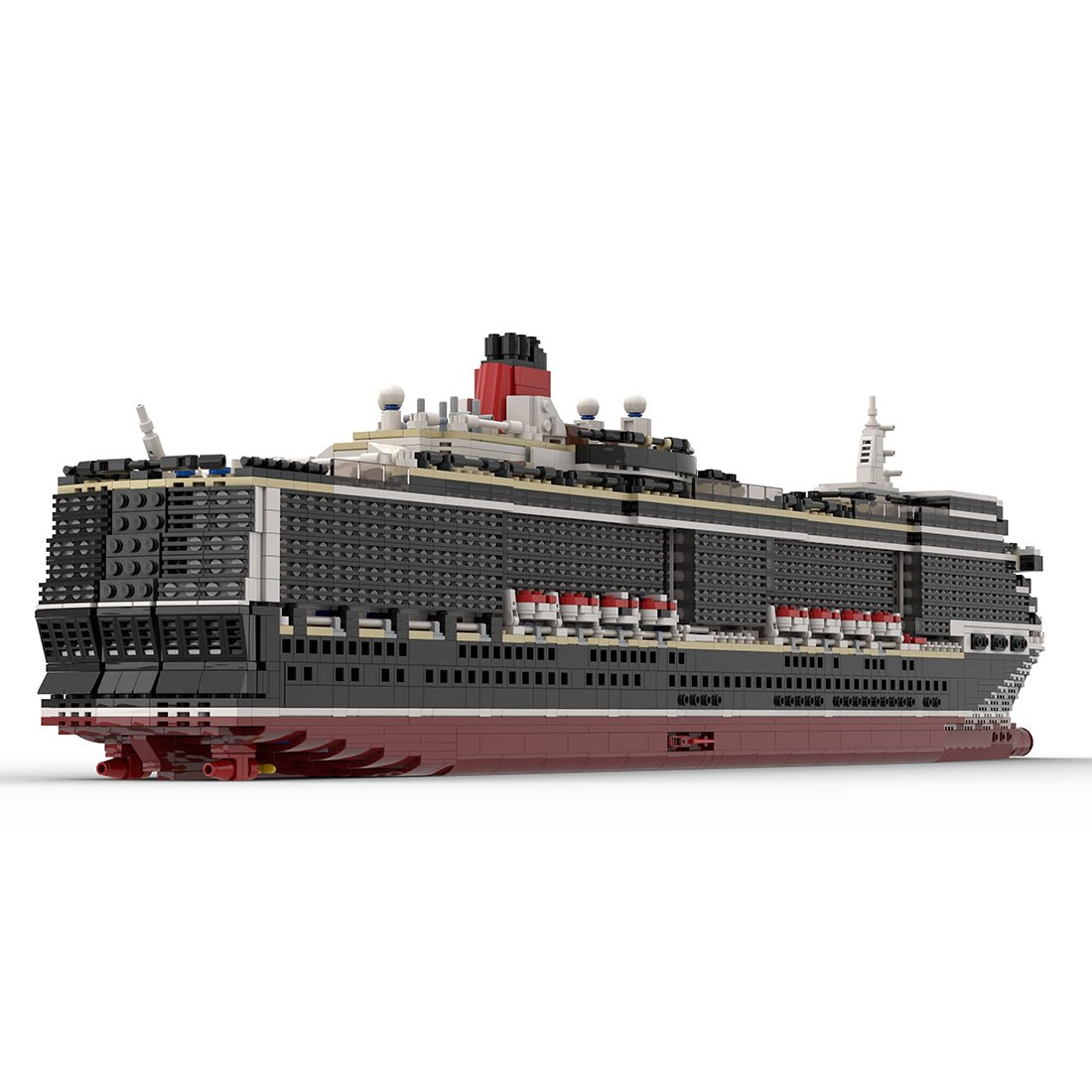 MOC - 119910 1/375 Queen Elizabeth Cruise - LesDiy -
