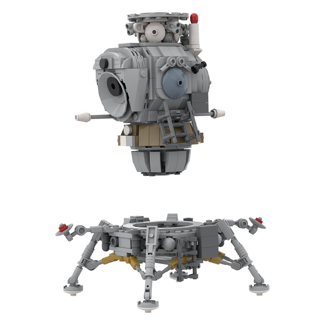 MOC - 120447 The LK Lander Collection (Soviet Moon Lander) - LesDiy -