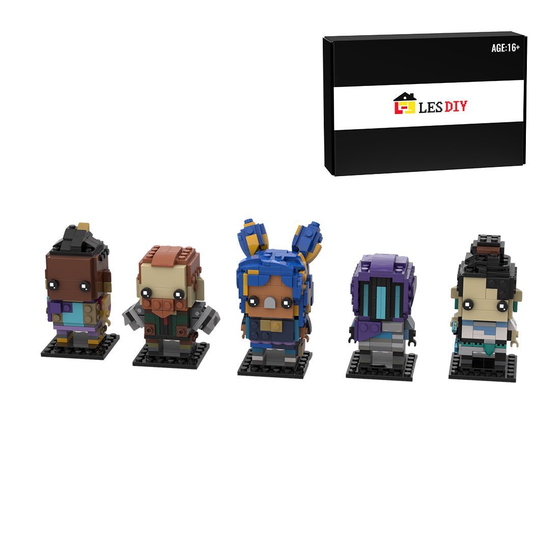 MOC - 121094 VALORANT Mini Figures Series - LesDiy -