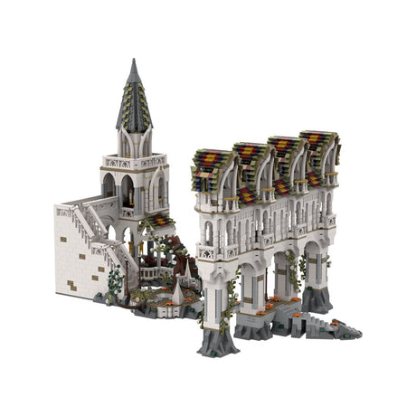 MOC - 122041 UCS Rivendell - Gates of Imladris - LesDiy -