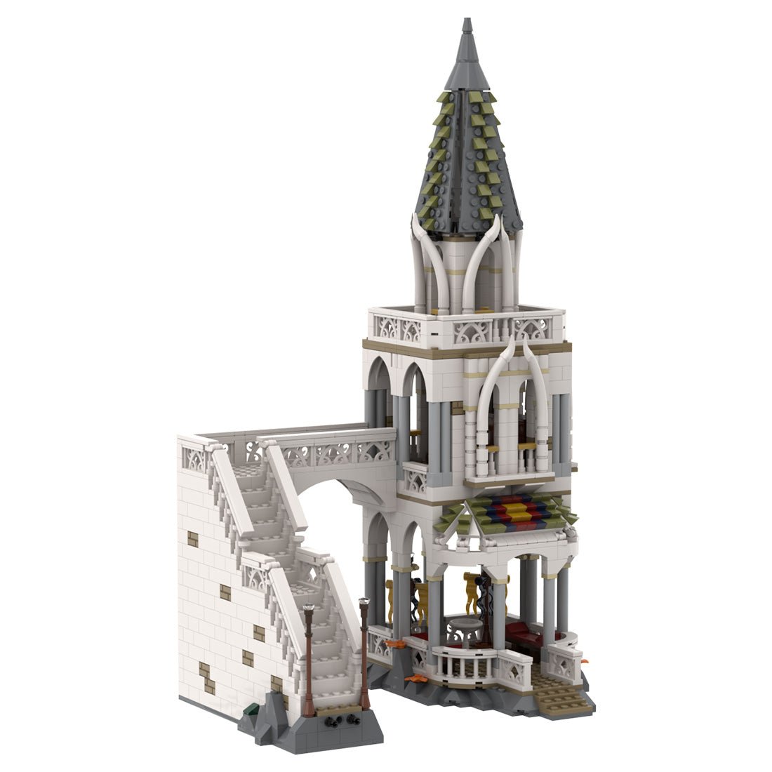 MOC - 122041 UCS Rivendell - Gates of Imladris - LesDiy -