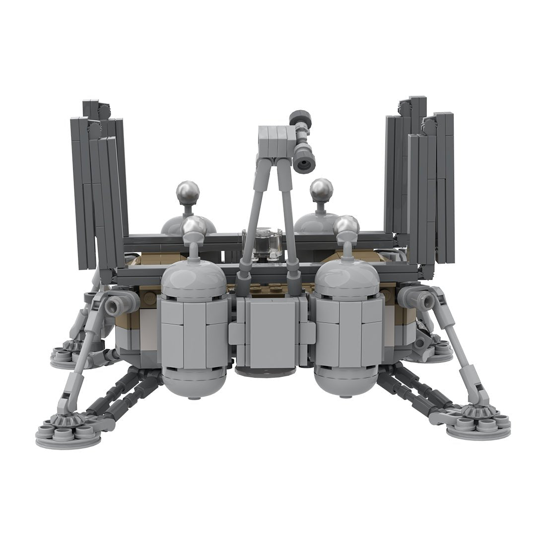 MOC - 122248 LOK Luna 17 (Ye - 8 series) (Soviet Moon Rover Lander) - LesDiy -