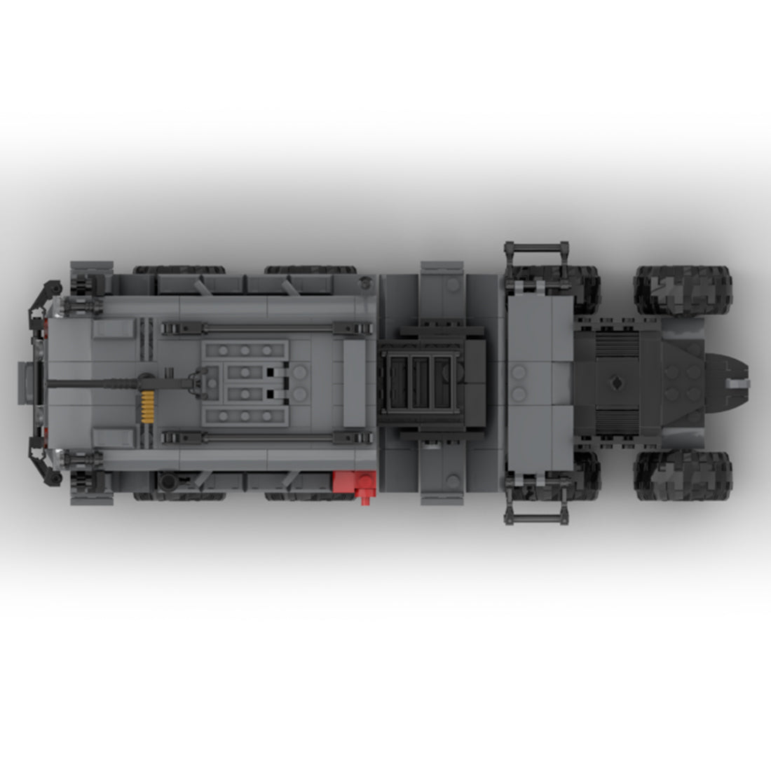 MOC - 122611 Military Truck Model Building blocks - LesDiy -