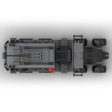 MOC - 122611 Military Truck Model Building blocks - LesDiy -