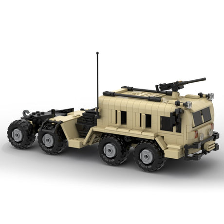 MOC - 122611 Military Truck Model Building blocks - LesDiy -