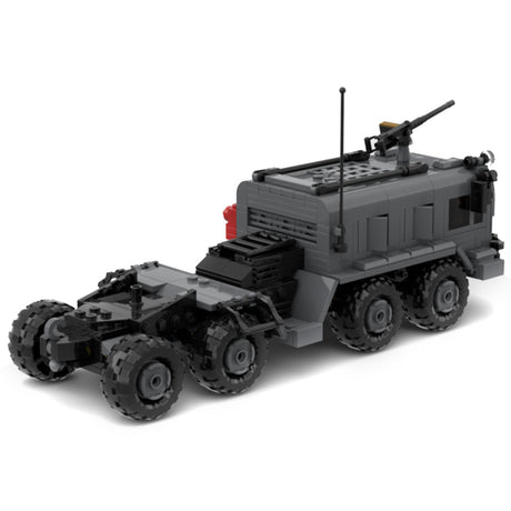 MOC - 122611 Military Truck Model Building blocks - LesDiy -