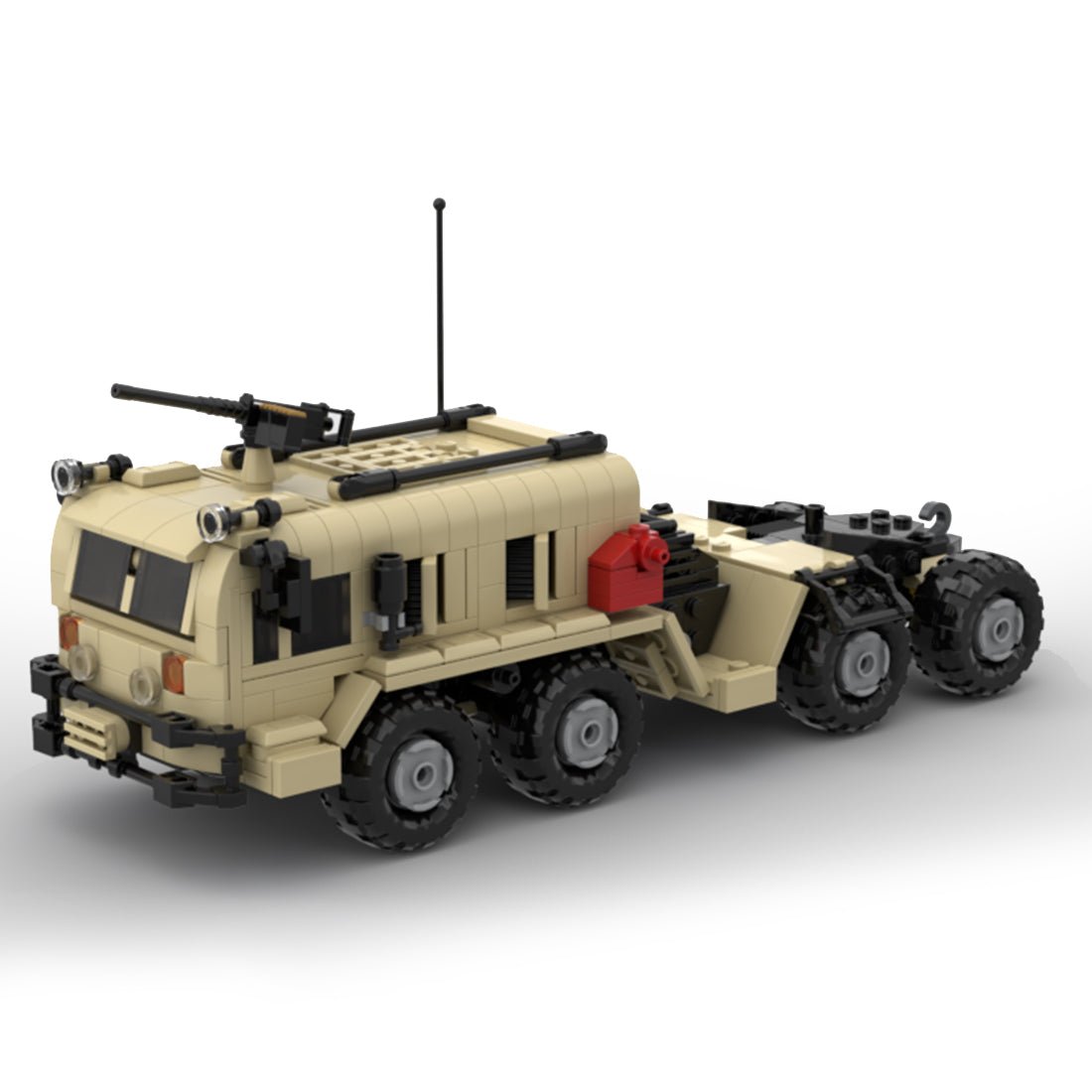 MOC - 122611 Military Truck Model Building blocks - LesDiy -