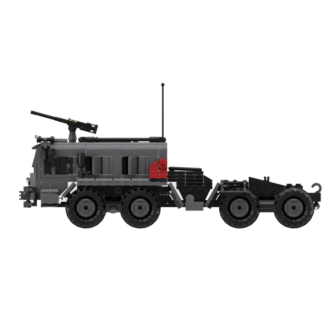 MOC - 122611 Military Truck Model Building blocks - LesDiy -