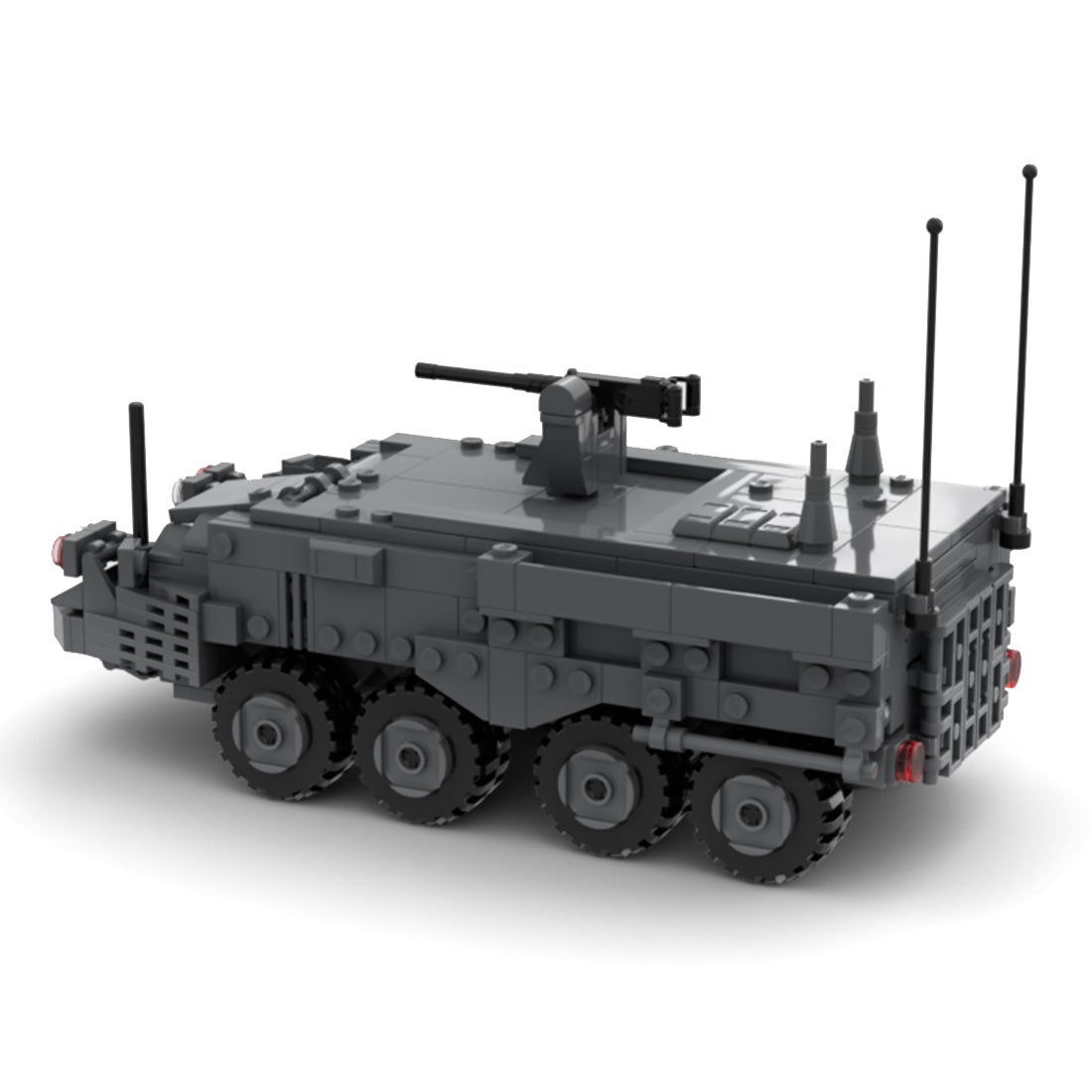 MOC - 122612 Military Armoured Vehicle Model - LesDiy -