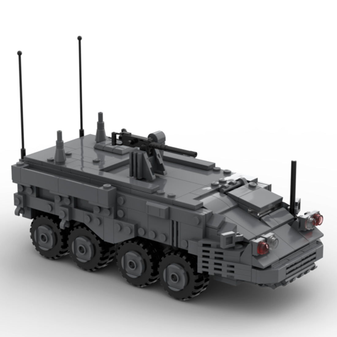 MOC - 122612 Military Armoured Vehicle Model - LesDiy -