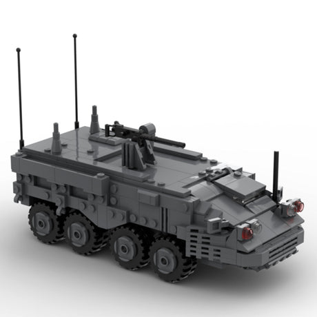 MOC - 122612 Military Armoured Vehicle Model - LesDiy -