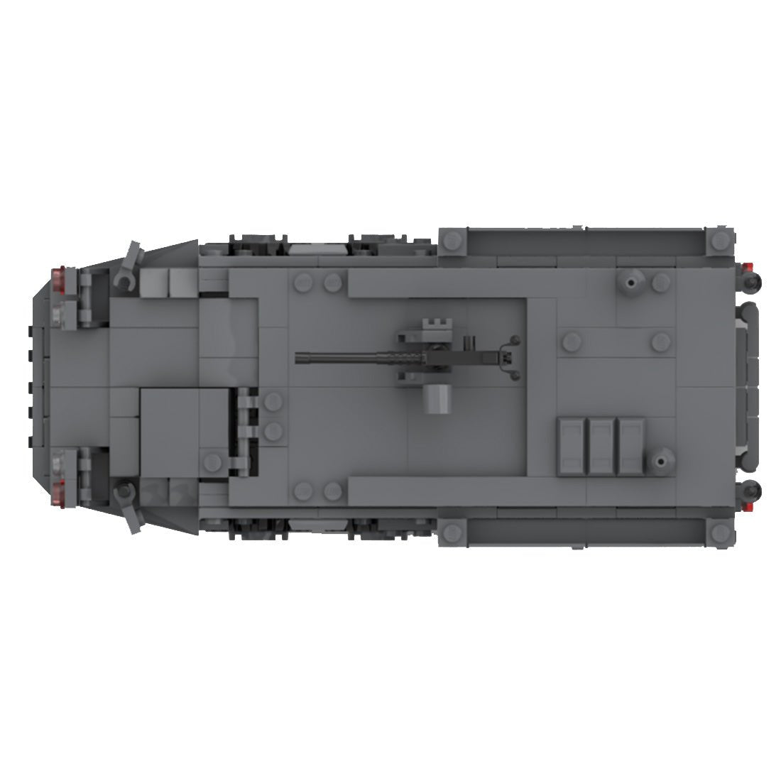 MOC - 122612 Military Armoured Vehicle Model - LesDiy -