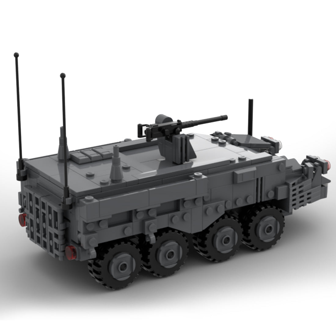 MOC - 122612 Military Armoured Vehicle Model - LesDiy -